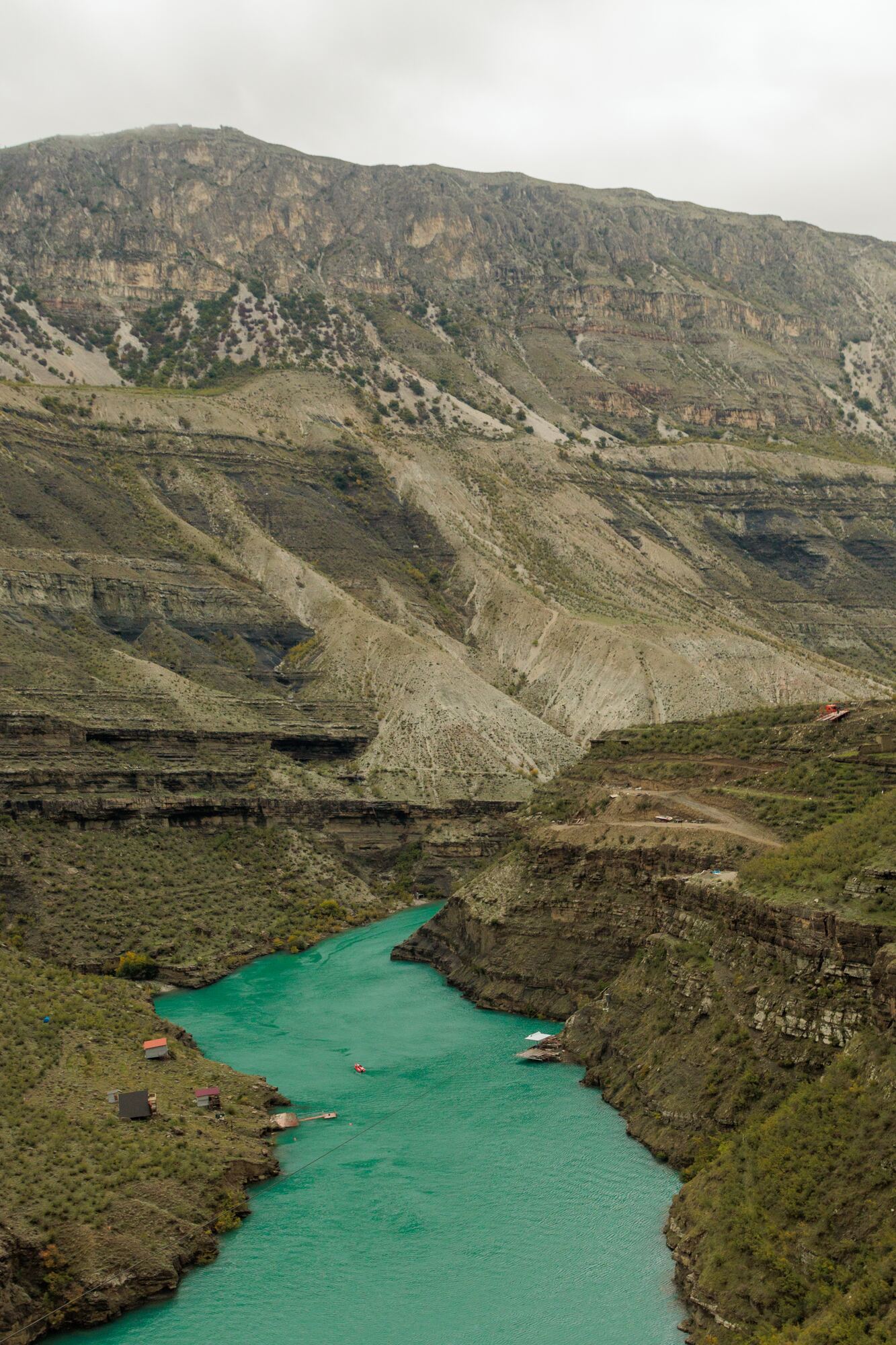 Россия, Республика Дагестан, Сулакский каньон и Чиркейское водохранилище